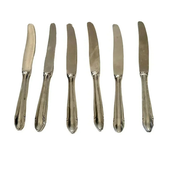 JA Henckels Dinner Knives Set of 6 Friodur Friosil Hollow 7" Vintage - Picture 2 of 4